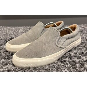 Frye Shoes Sneakers Mens Size 11 Grey Ludlow Slip On Lifestyle Minimalist Resort